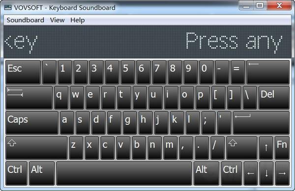 Vovsoft Keyboard Soundboard