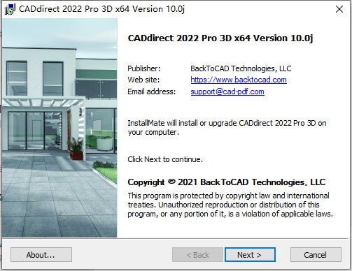 BackToCAD CADdirect 2022