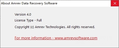 Amrev Data Recovery Software